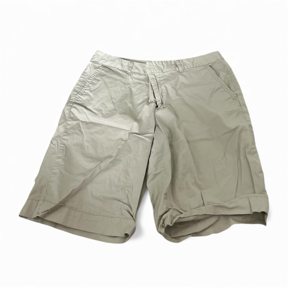 ⚪️MERONA: Women’s size 14, beige casual shorts w/pockets, preowned⚪️